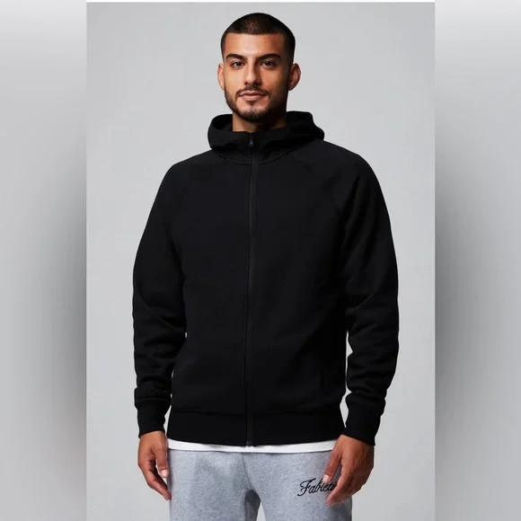 Fabletics Go-to Full zip hoodie jacket men’s - Picture 3 of 7